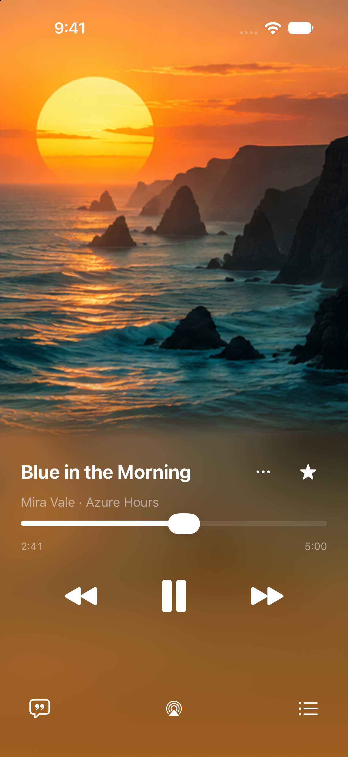 VelaCanto / Now Playing on iPhone